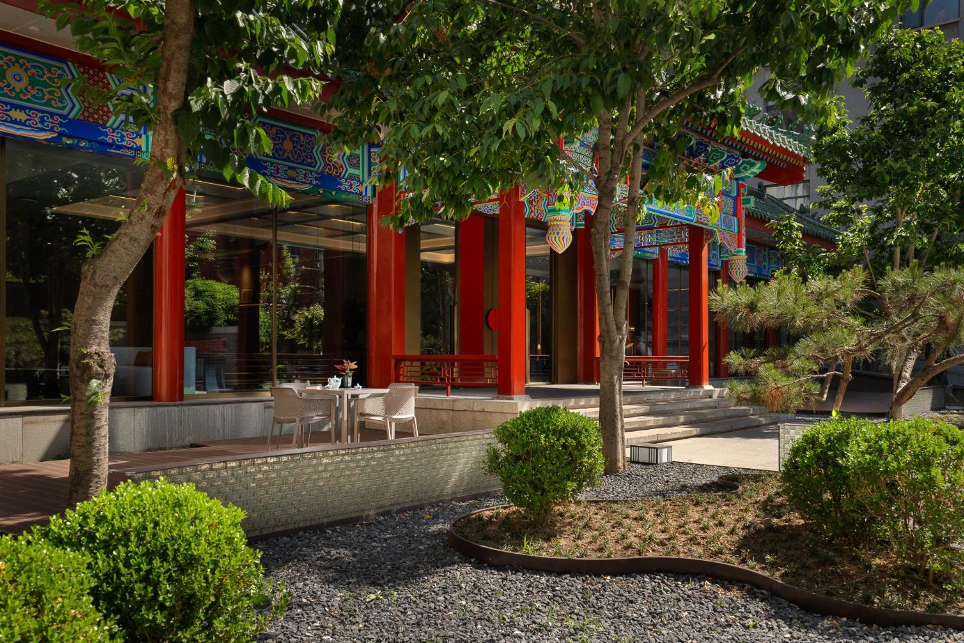 Ssaw Garden Hotel Peking Exteriér fotografie